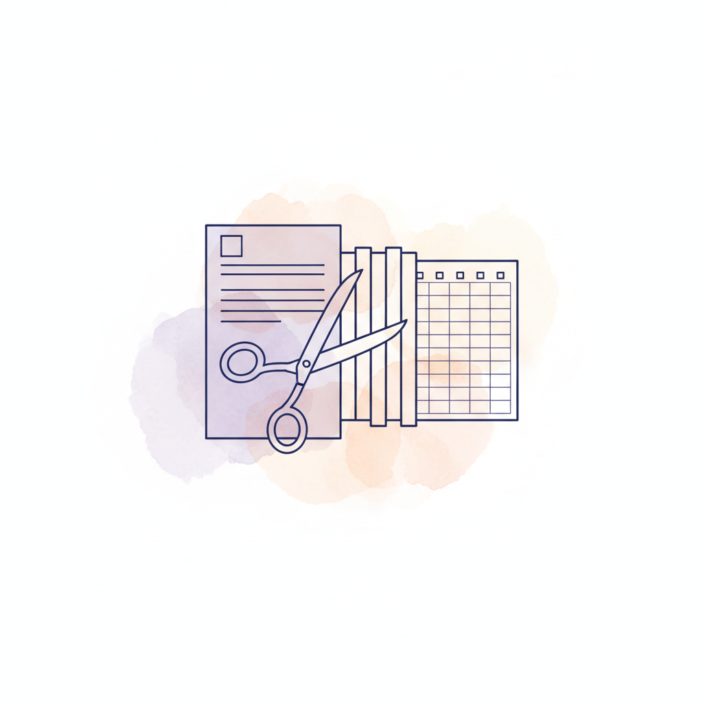 Watercolour illustration of a NatWest bank statement being converted to CSV