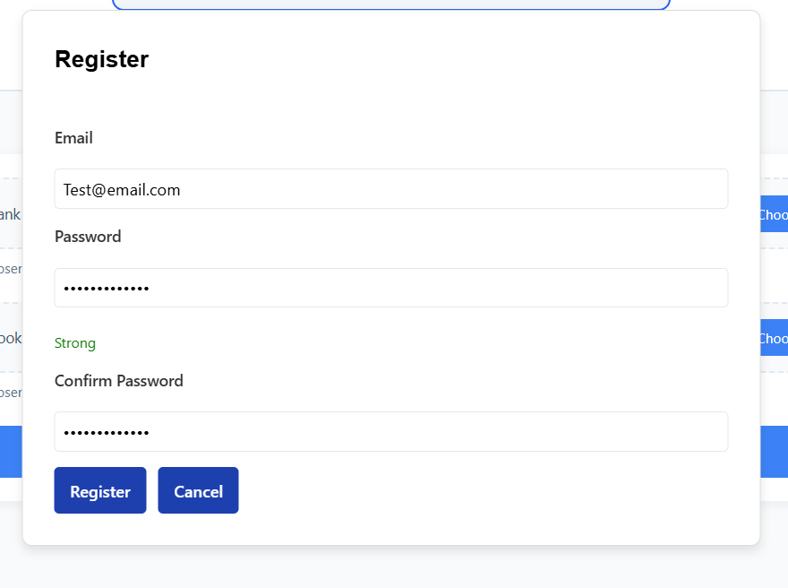 ReconcileIQ Sign Up Process